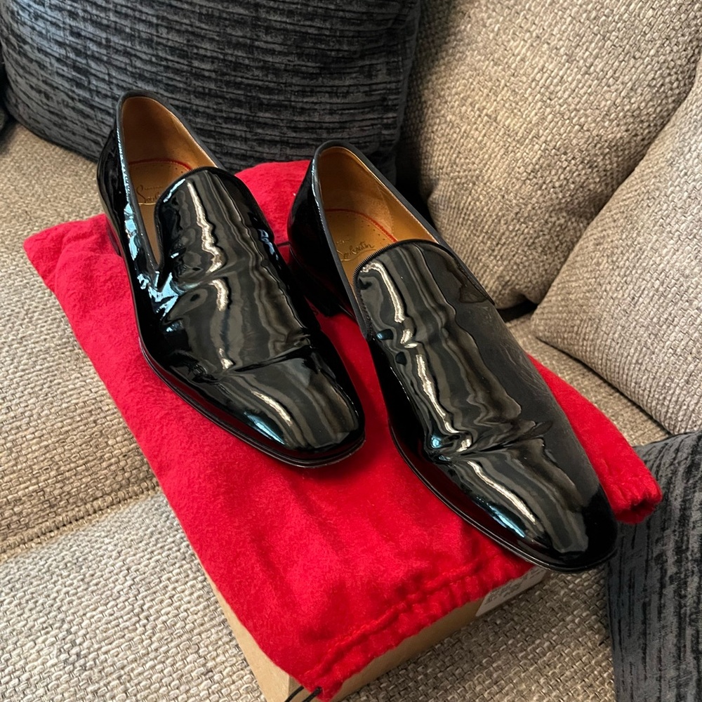 Men’s Christian Louboutin Dandelion Slip-On dress shoe size 9